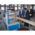Twin Screw WPC Profile Extrusion Line / Equipment For Wood